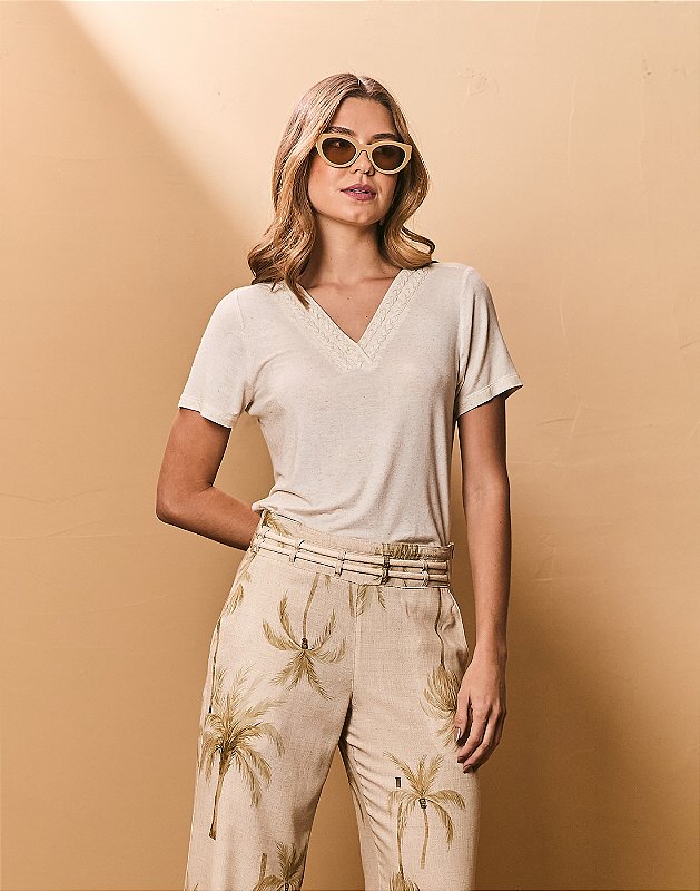 BLUSA NATURAL TRANCA