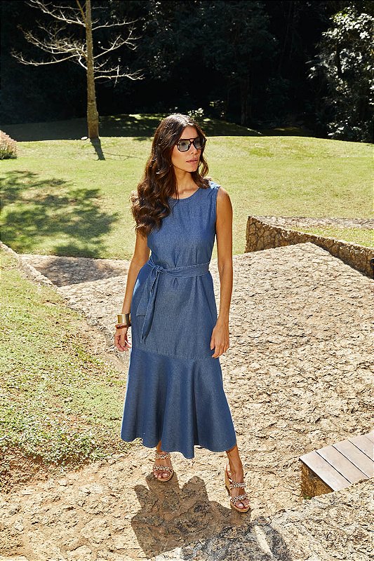 VESTIDO DENIM GODE